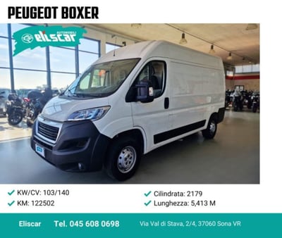 Peugeot Boxer Furgone 435 2.2 BlueHDi 140 S&amp;S PLM-SL-TA Furgone Premium del 2020 usata a Sona