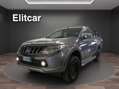 Mitsubishi L200 2.4 DI-D/154CV Double Cab Intense Navi MGN del 2019 usata a Magenta