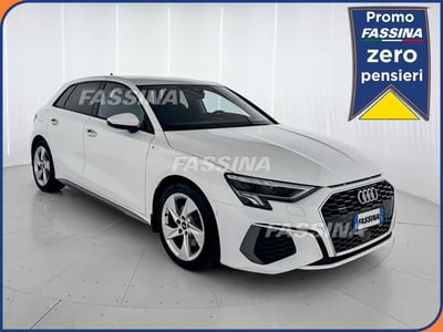 Audi A3 Sportback 40 TFSI quattro S tronic S line edition del 2022 usata a Milano