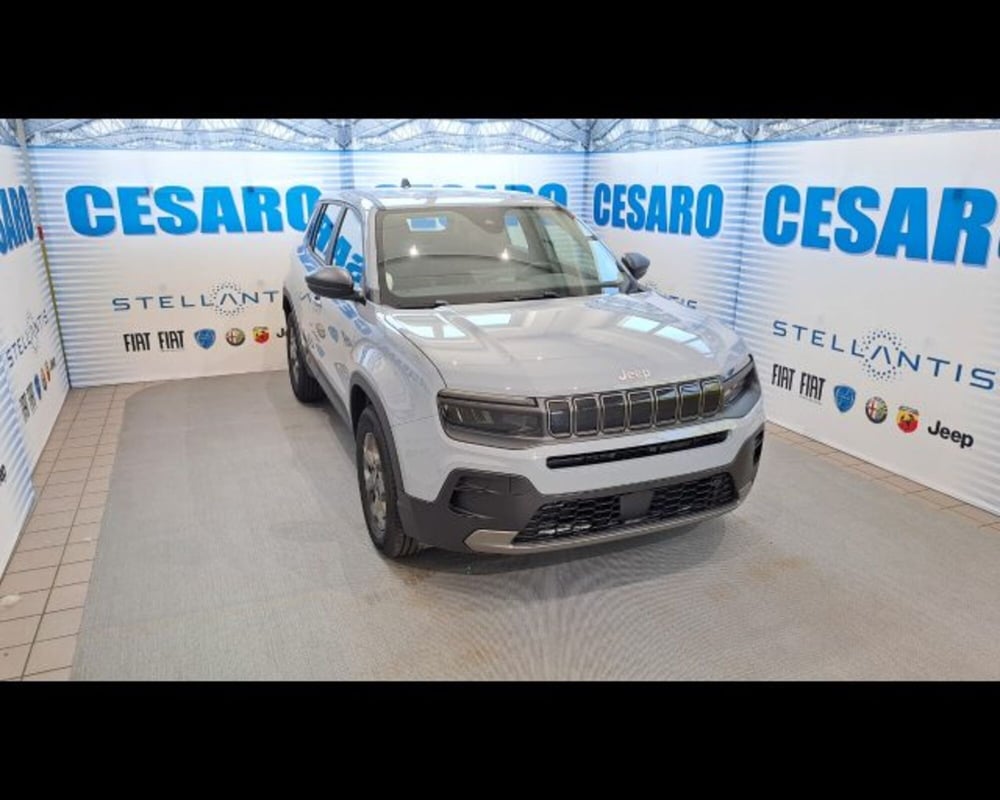 Jeep Avenger nuova a Aosta