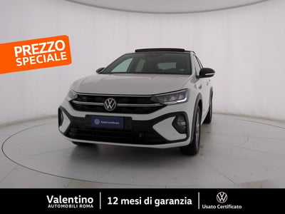Volkswagen Taigo 1.0 TSI 110 CV DSG R-Line del 2022 usata a Roma