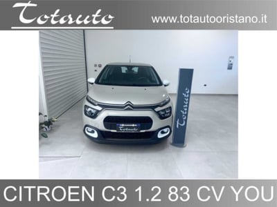 Citroen C3 1.2 puretech You s&amp;s 83cv neopatentati del 2023 usata a Ghilarza