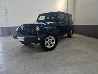 Jeep Wrangler Unlimited 2.8 CRD DPF Sahara Auto del 2013 usata a Cremona