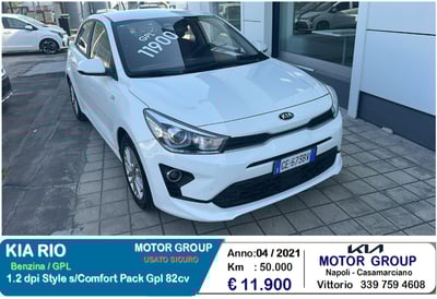 Kia Rio 1.2 MPi GPL Evolution del 2021 usata a Casamarciano