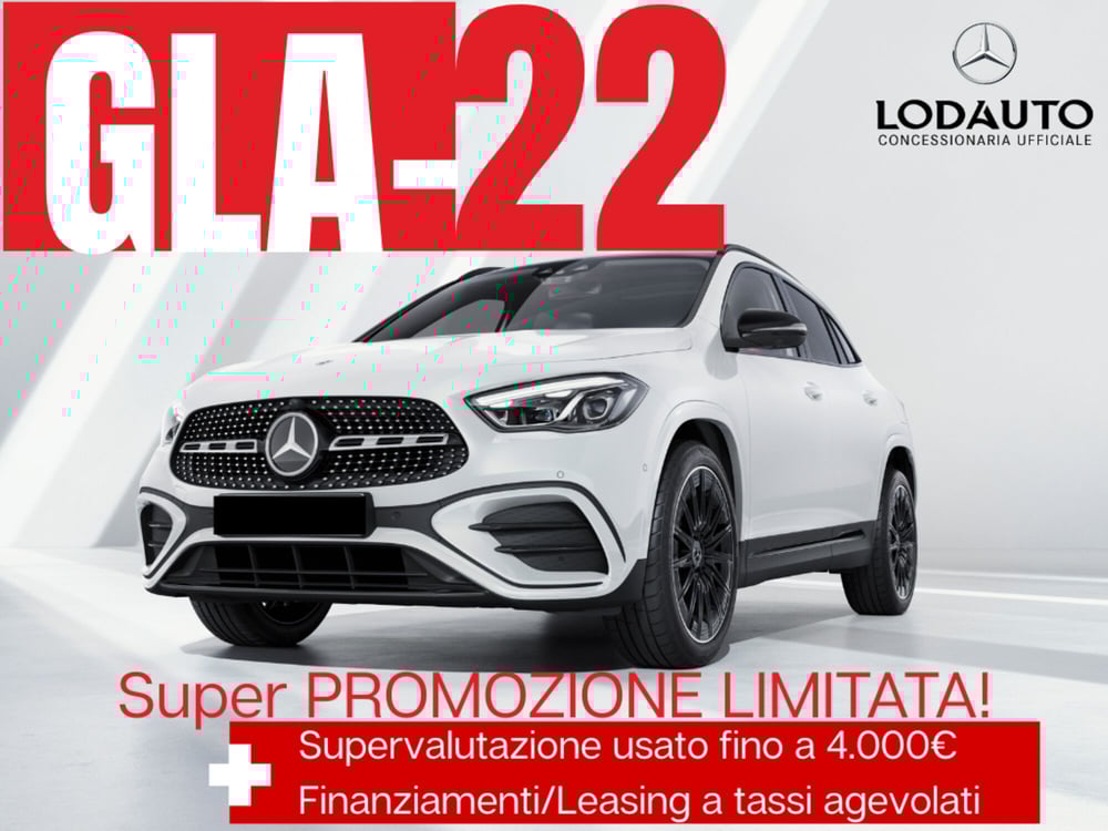Mercedes-Benz GLA SUV nuova a Bergamo