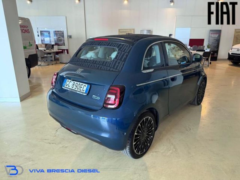 Fiat 500e Cabrio usata a Brescia (7)