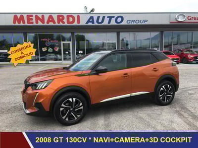 Peugeot 2008 PureTech 130 S&amp;S GT del 2023 usata a Bernezzo