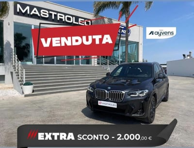 BMW X3 xdrive30e Msport auto del 2022 usata a Tricase