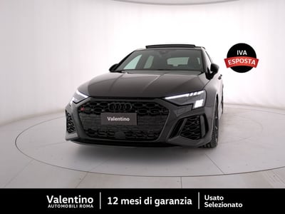 Audi A3 Sportback 40 TFSI quattro S tronic S line edition del 2022 usata a Roma
