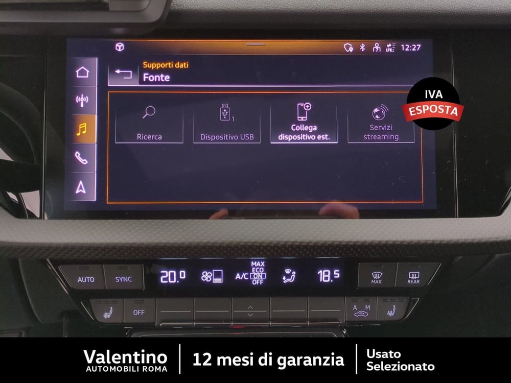 Audi A3 Sportback usata a Roma (20)