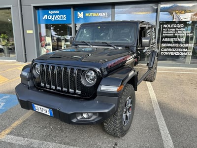 Jeep Wrangler Unlimited 2.0 Turbo Rubicon del 2021 usata a Mirandola