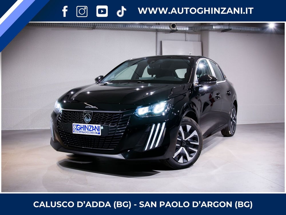 Peugeot 208 nuova a Bergamo