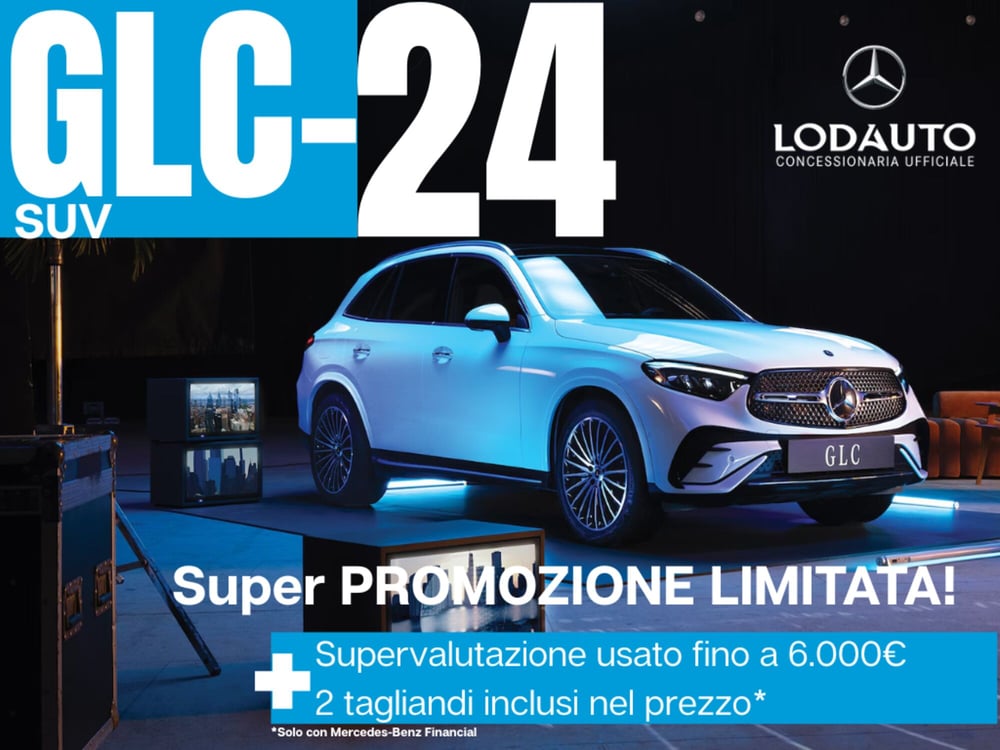 Mercedes-Benz GLC nuova a Bergamo