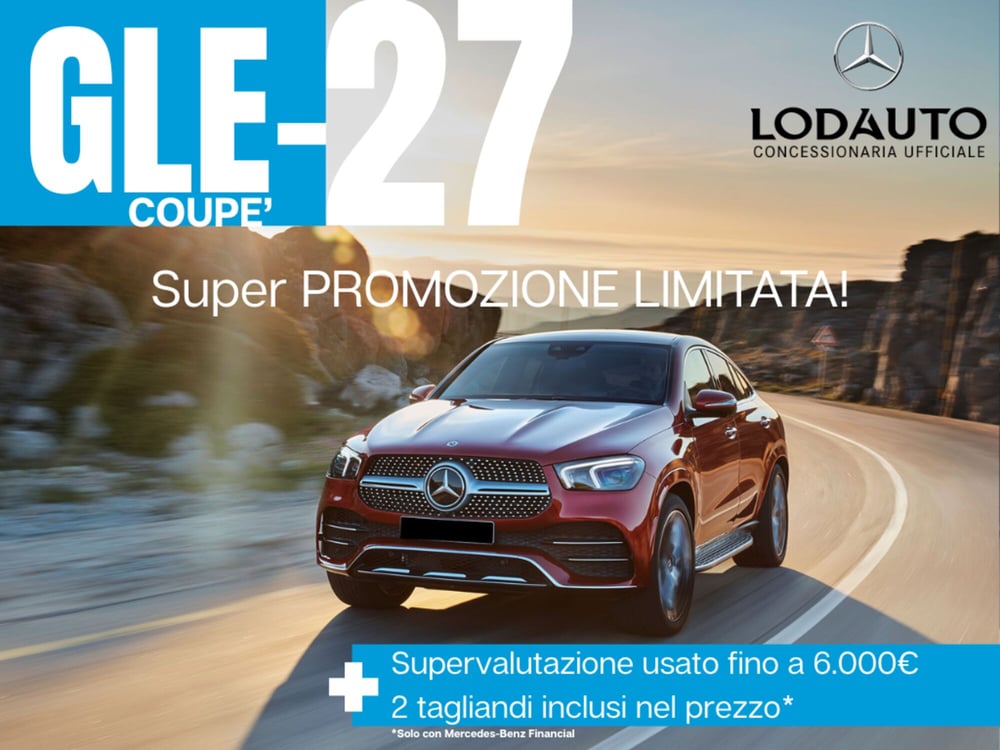 Mercedes-Benz GLE SUV nuova a Bergamo