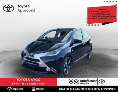 Toyota Aygo 1.0 VVT-i 69 CV 3 porte x-clusiv del 2015 usata a Rovigo