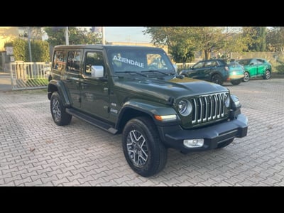 Jeep Wrangler Unlimited 2.0 PHEV ATX 4xe Sahara nuova a Siena