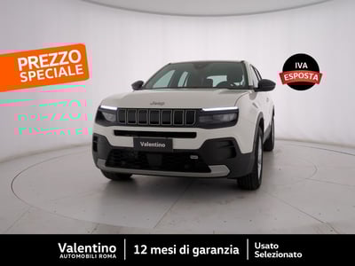 Jeep Avenger 1.2 turbo Altitude fwd 100cv del 2024 usata a Roma
