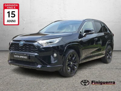 Toyota Rav4 HV (222CV) E-CVT AWD-i Black Edition del 2021 usata a Osnago