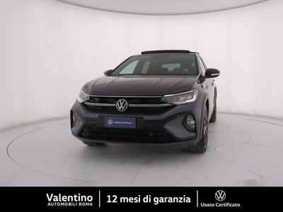 Volkswagen Taigo 1.0 TSI 110 CV DSG R-Line del 2022 usata a Roma