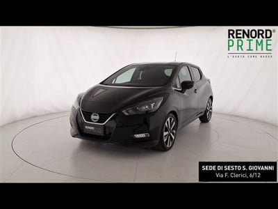 Nissan Micra IG-T 92 Xtronic 5 porte Tekna del 2022 usata a Sesto San Giovanni