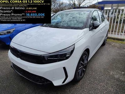 Opel Corsa 1.2 100 CV GS Line nuova a Viterbo