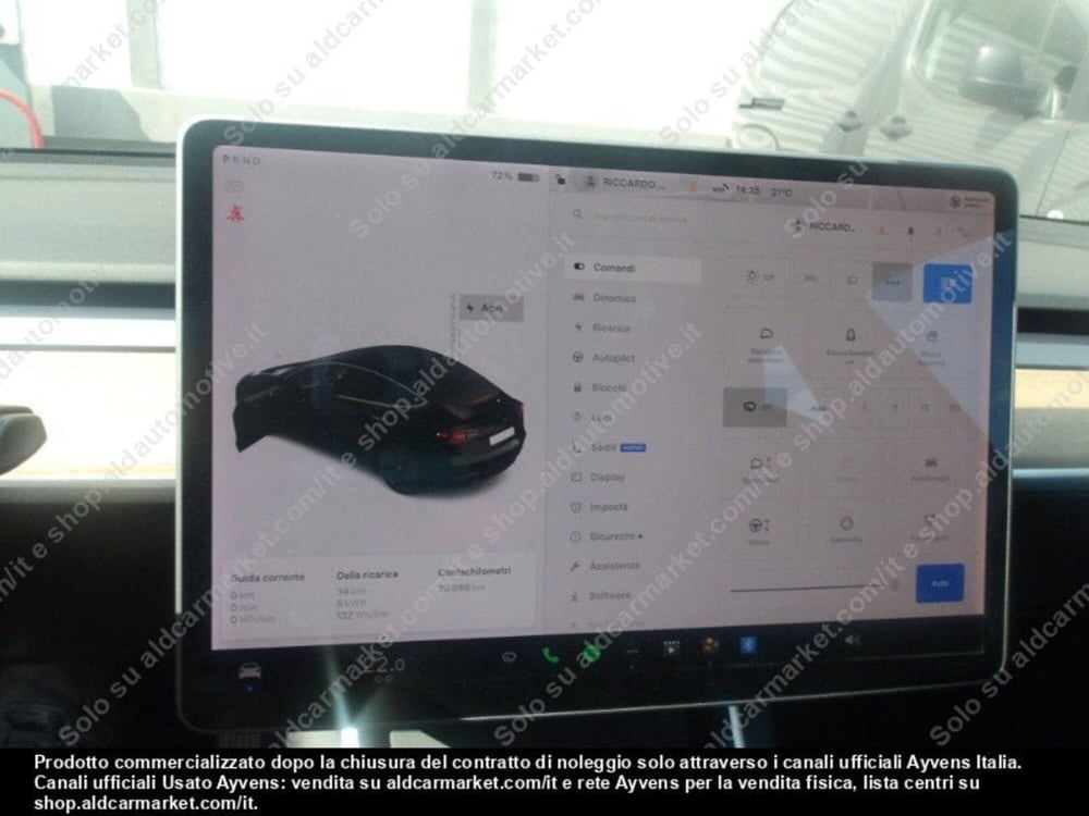 Tesla Model 3 usata a Modena (5)