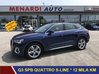 Audi Q3 Sportback 35 TDI quattro S tronic S line edition del 2023 usata a Bernezzo