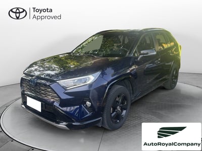 Toyota Rav4 HV (222CV) E-CVT AWD-i Black Edition del 2021 usata a Roma