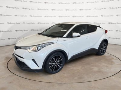 Toyota Toyota C-HR 1.8 Hybrid E-CVT Lounge del 2017 usata a Albano Vercellese