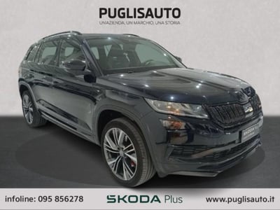 Skoda Kodiaq 2.0 BiTDI SCR 4x4 DSG RS del 2020 usata a Belpasso