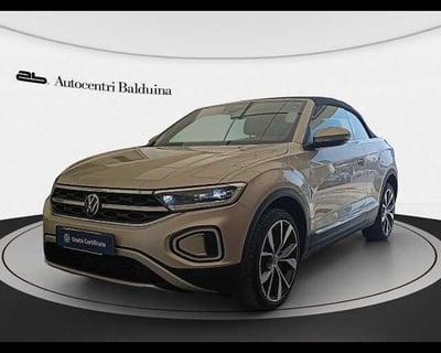 Volkswagen T-Roc Cabrio 1.5 tsi Style dsg del 2024 usata a Roma