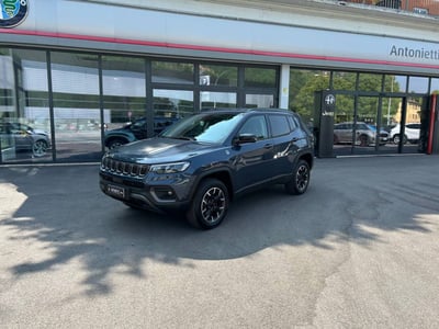 Jeep Compass 1.3 T4 240CV PHEV AT6 4xe Trailhawk del 2023 usata a Fabriano