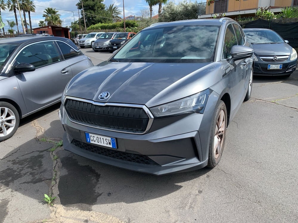 Skoda Enyaq usata a Catania (7)