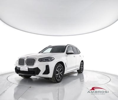 BMW X3 xdrive20d mhev 48V Msport auto del 2022 usata a Corciano
