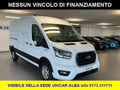 Ford Transit Furgone 350 2.0TDCi EcoBlue RWD 185CV PL-TM Furgone Titanium del 2021 usata a Alba