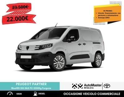 Peugeot Partner Furgone BlueHDi 100 PC 1000Kg Furgone Premium nuova a Ferrara