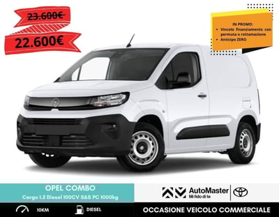 Opel Combo Furgone Cargo 1.5 Diesel 100CV S&amp;S PC 1000kg Edition nuova a Ferrara
