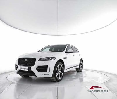 Jaguar F-Pace 2.0 D 180 CV AWD aut. R-Sport Black Edition del 2019 usata a Corciano