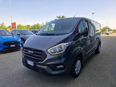 Ford Transit Custom Furgone 300 2.0 EcoBlue 130 PL-DC Furgone Trend del 2021 usata a Imola