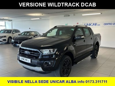 Ford Ranger Pick-up Ranger 2.0 TDCi 213CV DC Wildtrak 5 posti del 2021 usata a Alba