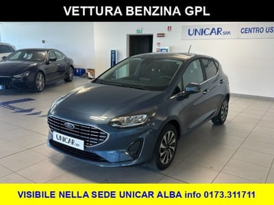 Ford Fiesta 1.1 75 CV GPL 5 porte Titanium del 2022 usata a Alba