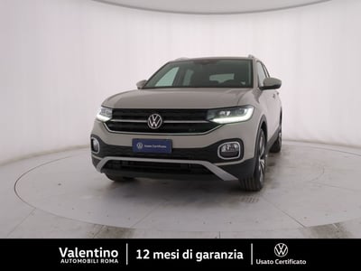 Volkswagen T-Cross 1.0 TSI 110 CV DSG Advanced del 2023 usata a Roma