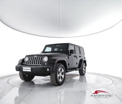 Jeep Wrangler Unlimited 2.2 Mjt II Sahara del 2018 usata a Corciano