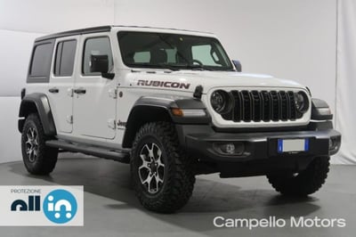 Jeep Wrangler Unlimited 2.0 Turbo Rubicon del 2024 usata a Venezia