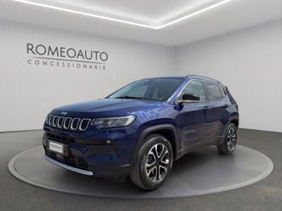 Jeep Compass 1.3 T4 190CV PHEV AT6 4xe Limited del 2021 usata a Gubbio