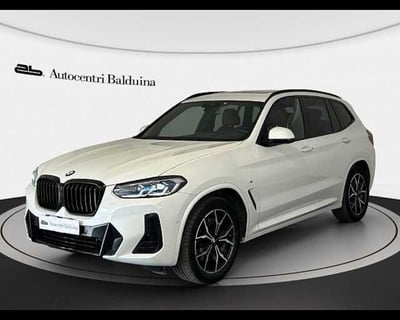 BMW X3 sdrive18d mhev 48V Msport auto del 2022 usata a Roma