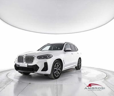 BMW X3 xdrive20d mhev 48V Msport auto del 2022 usata a Corciano