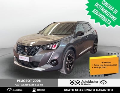 Peugeot 2008 PureTech 130 S&amp;S EAT8 GT Pack del 2021 usata a Ferrara