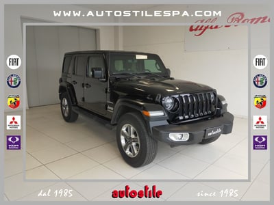 Jeep Wrangler Unlimited 2.2 Mjt II Sahara del 2020 usata a Scandiano