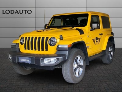 Jeep Wrangler 2.2 Mjt II Sahara del 2019 usata a Bergamo